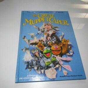 Vintage The Great Muppet Caper Storybook • Muppet Press/Random House 1981 • HC
